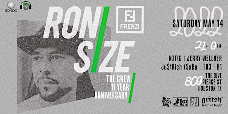 FRENZI ft Roni Size | The Crew 11 Year Anniversary primary image