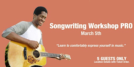 Songwriting Workshop - PRO primary image