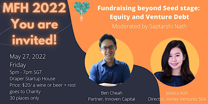 Meet-up For Hope 2022 - May - Fundraising beyond Seed Stage image