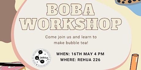 Bubble Tea Workshop primary image