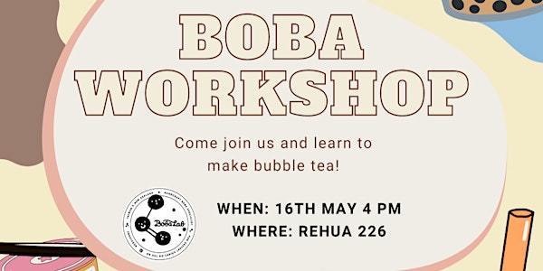Bubble Tea Workshop