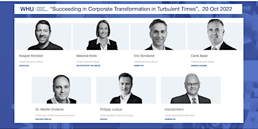 Succeeding in Corporate Transformation in Turbulent Times