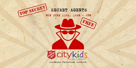 Secret Agents Kids  Day tickets