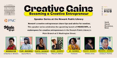 Creative Gains: Becoming a Creative Entrepreneur tickets
