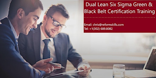 Dual Lean Six Sigma Green & Black Belt Certificat Training in Anniston, AL