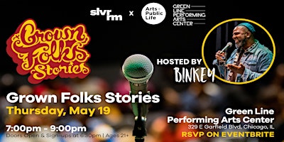 Grown Folks Stories at Green Line Performing Arts Center