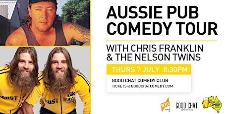 Aussie Pub Comedy Tour w/ Chris Franklin & The Nelson Twins! tickets
