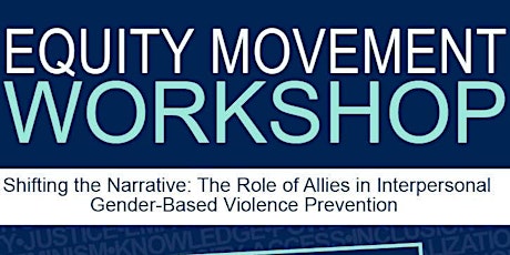 Shifting the Narrative: The Role of Allies in Interpersonal Gender-Based Violence Prevention primary image