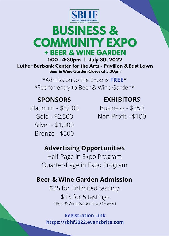 Business & Community Expo + Beer & Wine Garden image