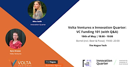 Primaire afbeelding van Volta Ventures x Innovation Quarter: VC Funding 101