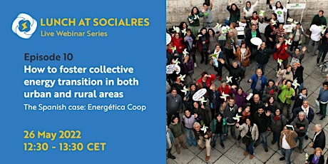 Lunch at SocialRES #10 -  How to foster collective energy transition tickets