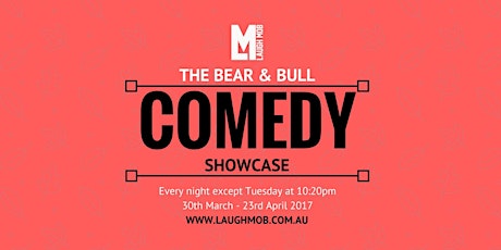 Bull & Bear Comedy Showcase | MICF Official Show primary image