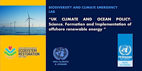 UK Government Climate & Ocean policy - Science, Formation, Implementation biljetter
