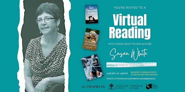 Virtual Reading with Young Adult Fiction Author Susan White
