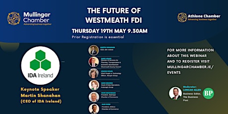 The Future of Foreign Direct Investment (FDI) in Westmeath tickets