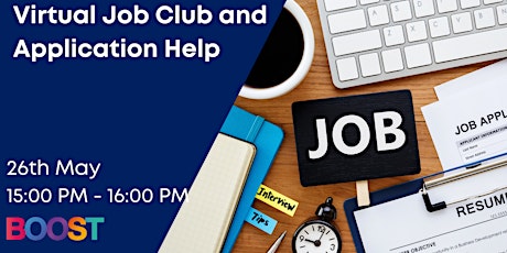 Virtual Job Club and Application Help tickets