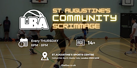 14+ St Augustine's Community Scrimmages | Weekly Basketball on Thursdays tickets