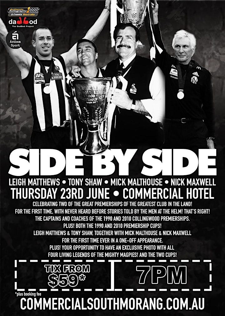 Side By Side ft Matthews, Malthouse, Maxwell and Shaw at Commercial Hotel. image