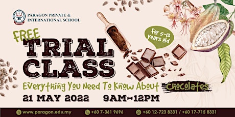 FREE TRIAL CLASS - Everything You Need To Know About Chocolates tickets