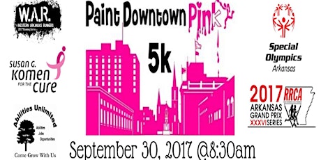 Paint DOWNTOWN Pink 5k            "2017" primary image