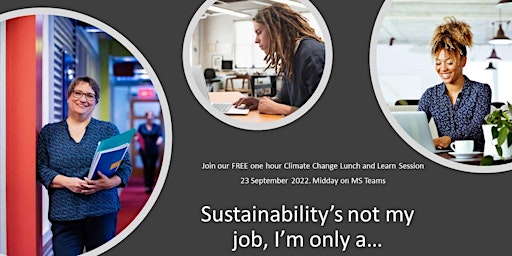 Sustainability is not my job, I'm only a ...