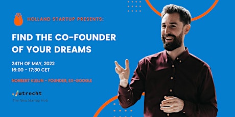 Masterclass: Find the co-founder of your dreams tickets