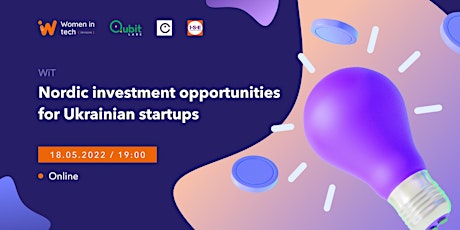 Nordic investment opportunities for Ukrainian startups tickets
