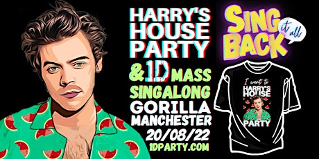 Harry's House Party and 1D Singalong - Manchester tickets