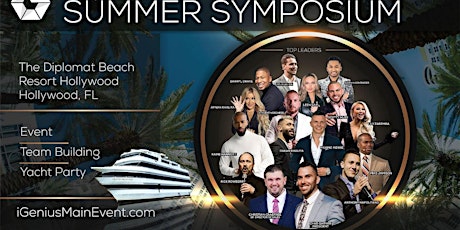 Image principale de Summer Symposium - Florida - July 1st & 2nd 2022