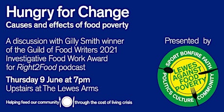 Hungry For Change : Causes and Effects of Food Poverty tickets