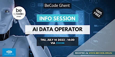 BeCode Ghent - Info session - AI billets