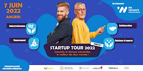 Startup Tour 2022 - Etape n°1 en Pays de la Loire billets