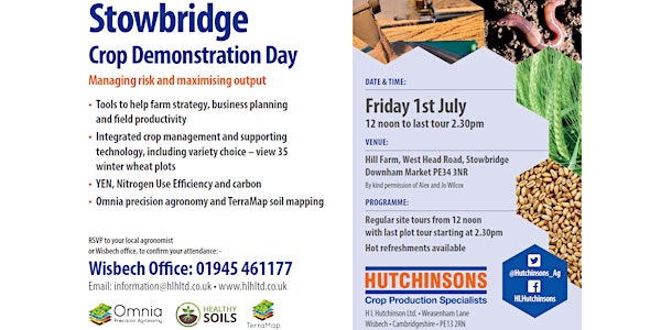 Stowbridge Crop Demonstration Day