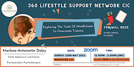 Exploring The Tools of Mindfulness To Overcome Trauma tickets