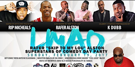ALL STAR: The LMAO Rafer "Skip to My Lou" Alston Superstars of Comedy Day Party