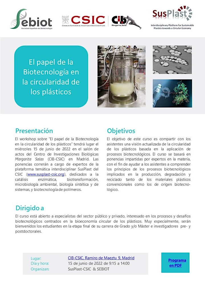 Imagen de El papel de la Biotecnología en la circularidad de los plásticos
