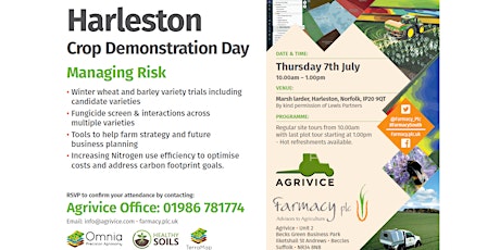 Harleston Crop Demonstration Day tickets