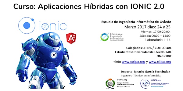 "Desarrollo de Aplicaciones Híbridas con IONIC 2.0"