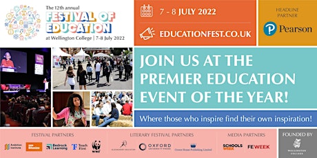 The 12th Festival of Education 2022 tickets