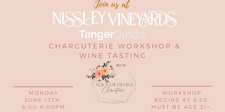 Charcuterie Workshop and  Wine Tasting tickets
