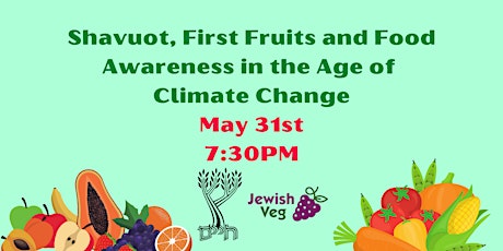 Shavuot, First Fruits and Food Awareness in the Age of Climate Change biglietti