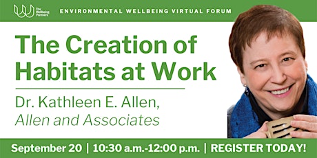 September Forum: The Creation of Habitats at Work tickets