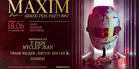 Taste of the Caribbean - @MAXIM Grand Prix Party tickets