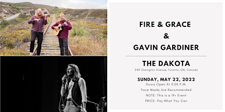 Fire & Grace with Gavin Gardiner tickets