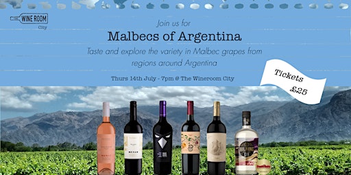Wine Tasting - Malbecs of Argentina