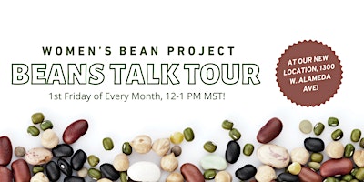 Hauptbild für In-Person Beans Talk Tour!