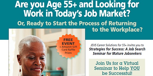 Strategies for Success: A Job Search Seminar for Mature Jobseekers