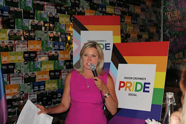 Mayor Crombie's PRIDE Social image