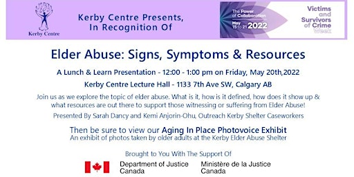Elder Abuse: Signs, Symptoms & Resources- A Lunch & Learn Presentation