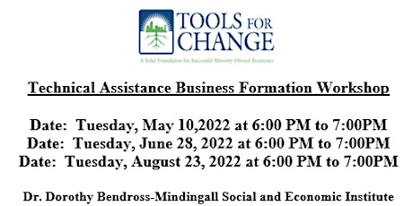 Technical Assistance Business Formation Workshop tickets